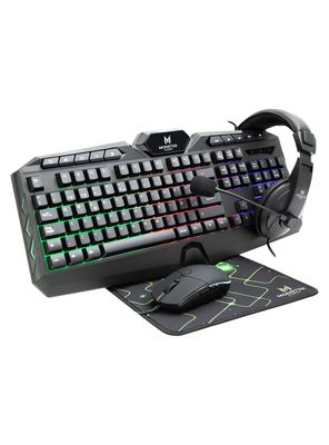 Imagen 2 del producto Kit 4 en 1 Insertion Pro Teclado + Headset + Mouse + Mousepad