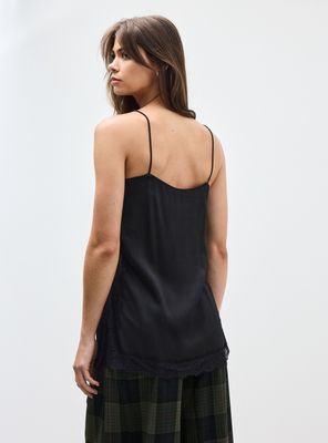 Imagen 2 del producto Blusa Lencera Tirantes Satín