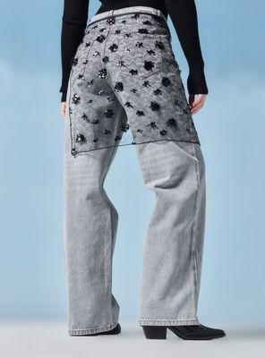 Imagen 2 del producto Jeans Calce Relajado con Pareo