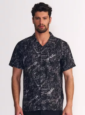 Camisa Guayabera Surf Water
