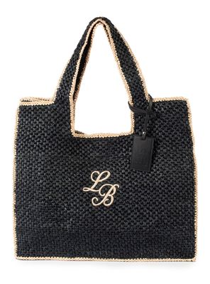 Imagen 2 del producto Bolso de Playa Black Raffia Tote Bag Duo