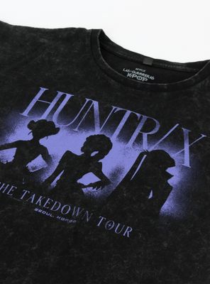 Imagen 2 del producto Polera Siluetas Huntrix Kpop Demon Hunters Niña