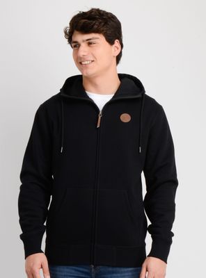 Polerón Full Zipper con Capucha Algodón