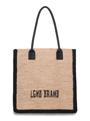 Imagen 1 del producto Bolso de Playa Raffia Brand Tote Bag