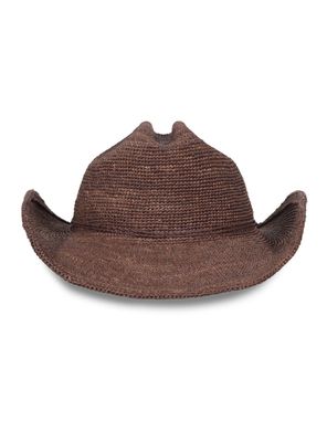 Imagen 2 del producto Sombrero Brown Raffia Cowboy
