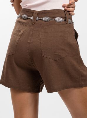 Imagen 2 del producto Cinturón Cuero Plateado