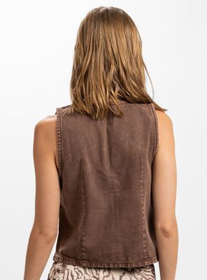 Imagen 2 del producto Vest Jeans Café