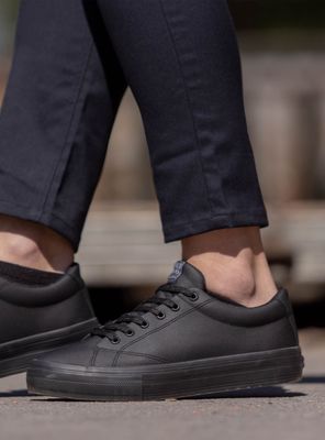 Zapato Escolar Cuero Mujer Lisa