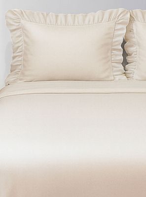 Cubrecama Algodón Vuelos Beige King