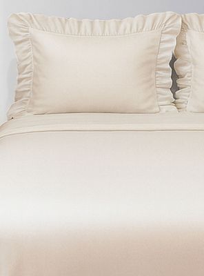 Cubrecama Algodón Vuelos Beige Súper King