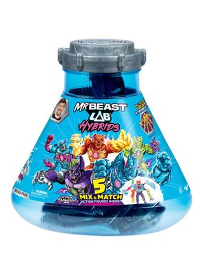 Imagen 2 del producto Pack 5 Figuras de Acción Lab Hybrids Fusión Sorpresa