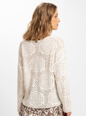 Imagen 2 del producto Chaleco Calado Portofino Blanco