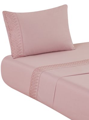 Imagen 2 del producto Juego de Sábanas 1.5 Plazas 1800 Hilos Tete