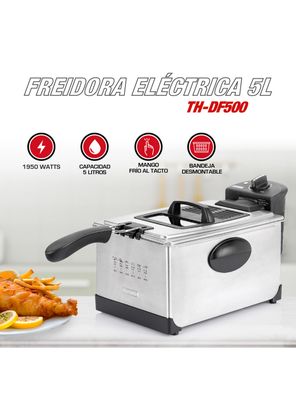 Imagen 2 del producto Freidora Eléctrica 5 Litros TH-DF500 Gris