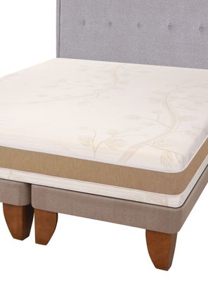 Imagen 2 del producto Cama Europea King Rilassati Infinity Base Dividida + Respaldo Ganges