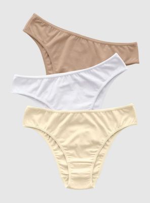 Pack 3 Calzón con Costuras Ultraplanas