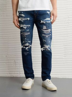 Imagen 1 del producto Jeans AE Flex Skinny con Parches Algodón