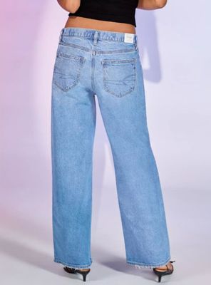 Imagen 2 del producto Pantalón Ae Dreamy Drape Stretch Low-Rise Ultra Wide-Leg