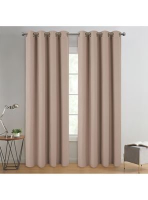 Imagen 2 del producto Set de Cortinas Black Out 140x220 cm Moka