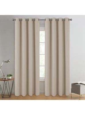 Imagen 2 del producto Set de Cortinas Black Out 140x220 cm Perla