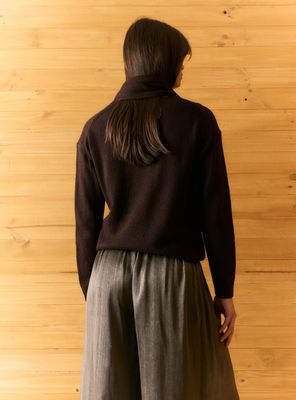 Imagen 2 del producto Sweater Calce Holgado con Bufanda Incorporada