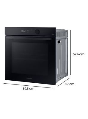 Imagen 2 del producto Horno Eléctrico 76L Series 5 Dual Cook y Air Fry Conexión Wi-Fi Negro