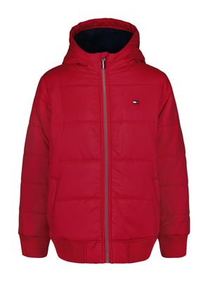 Imagen 1 del producto Parka con Detalle Manga Logo Bicolor