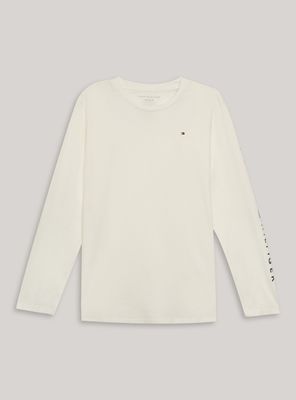 Imagen 1 del producto Polera Detalle Logo Tipográfico en Manga