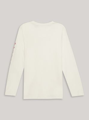 Imagen 2 del producto Polera Detalle Logo Tipográfico en Manga