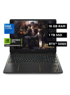 Imagen 2 del producto Notebook Gamer Omen Intel Core i7 16GB RAM 1TB SSD RTX 5060 16' 240Hz League of Legends Ed Limitada