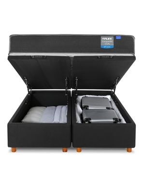 Imagen 2 del producto Cama Baúl Europedic Dual 2 Plazas Base Dividida