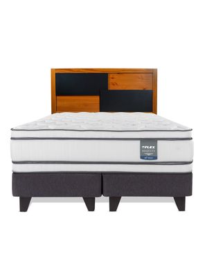 Imagen 2 del producto Cama Europea Majesty 2 Plazas Base Dividida + Respaldo Colonia