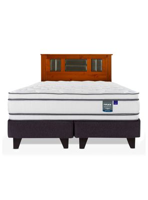 Imagen 2 del producto Cama Europea Majesty 2 Plazas Base Dividida + Respaldo Lorraine