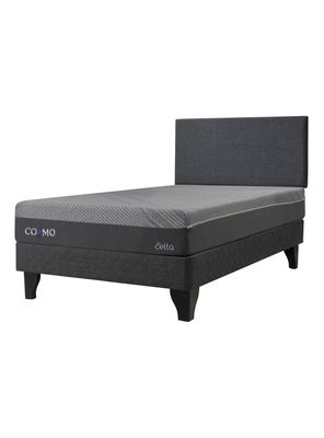 Imagen 1 del producto Cama Cosmos 1.5 Plazas + Respaldo