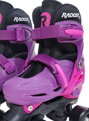 Imagen 2 del producto Patines en Quad Essential Talla L (39-42) Niña Rosado