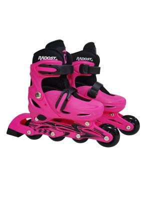 Imagen 2 del producto Patines en Línea Pro Talla M (35-38) Negro/Fucsia