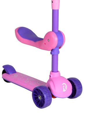 Imagen 2 del producto Triscooter Montable Rosado
