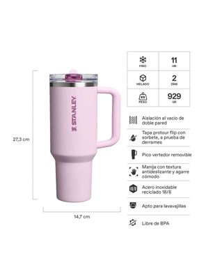 Imagen 2 del producto Vaso Quencher Protour Cherry Blossom 1.18 lt