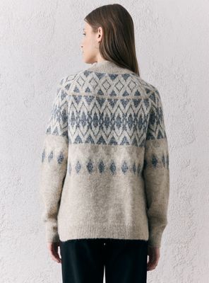 Imagen 2 del producto Sweater Mock Neck Fair Design con Lurex