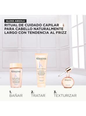 Imagen 2 del producto Set Anti-Frizz Todo Tipo Cabello de Largo Gloss Absolu