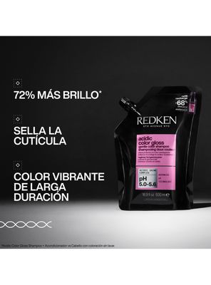 Imagen 2 del producto Shampoo Cuidado Color Acidic Color Gloss Refill 500ml
