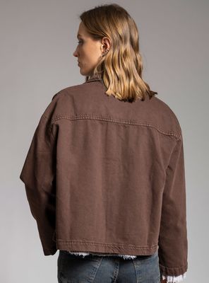 Imagen 2 del producto Chaqueta Amaya Jeans Café