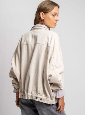 Imagen 2 del producto Chaqueta Oversize Beige