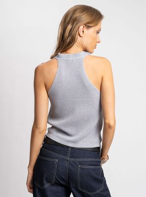 Imagen 2 del producto Polera Cuello Alto Gris