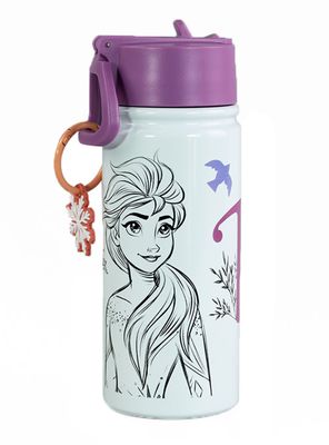 Botella para Agua Vaccum Licencias Frozen Acero Inoxidable 500 ml