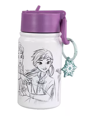 Botella para Agua Vaccum Licencias Frozen Acero Inoxidable 350 ml