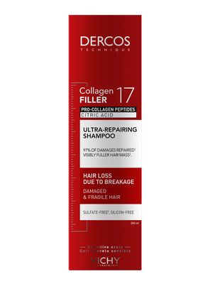Imagen 2 del producto Shampoo Dercos Collagen 17 Filler Ultra Reparador 200 ml