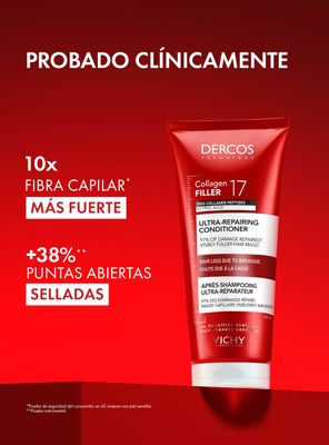 Imagen 2 del producto Acondicionador Dercos Collagen 17 Filler Ultra Reparador 200 ml
