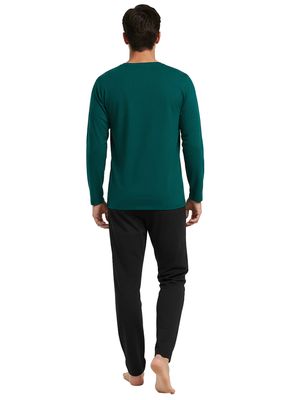 Imagen 2 del producto Pijama Básico Color Block Algodón