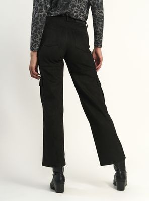 Imagen 2 del producto Pantalón Cargo Recta Suede